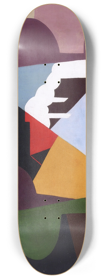 Georges Valmier - Landscape la ciotat 8.25 inch art skate deck