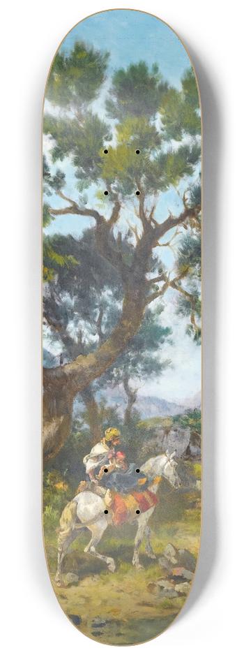 Georges Washington - Cavaliers Au Repos 8.25 inch art skate deck