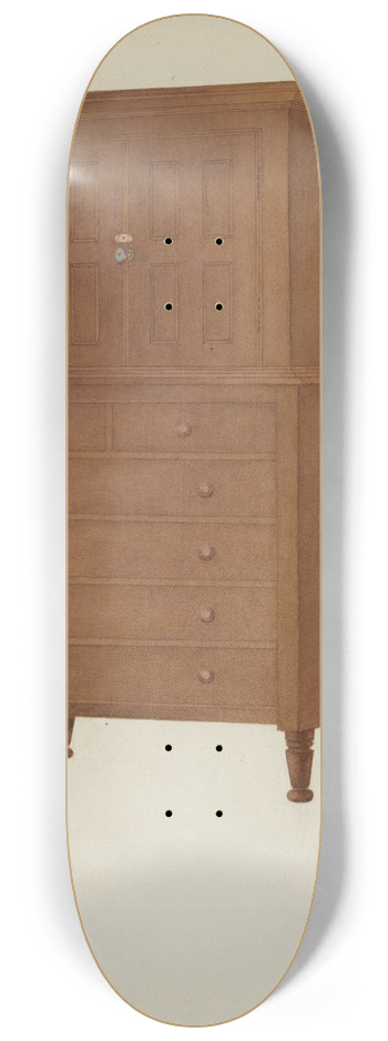 George V. Vezolles - Shaker Cabinet 8.25 inch art skate deck