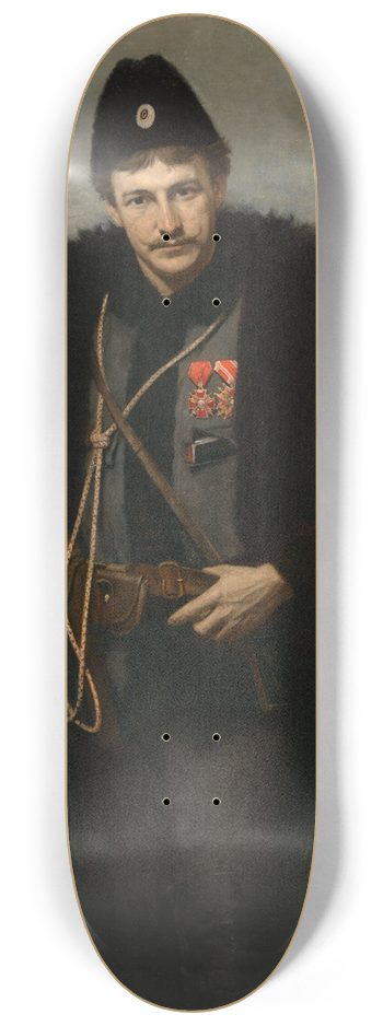 George Willoughby Maynard - Francis Davis Millet 8.25 inch art skate deck