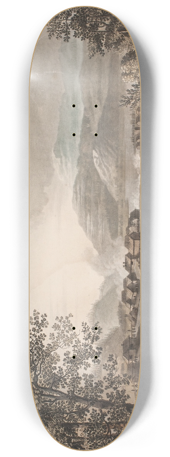 Georg Haas - Vue dune partie de Hnefoss 8.25 inch art skate deck