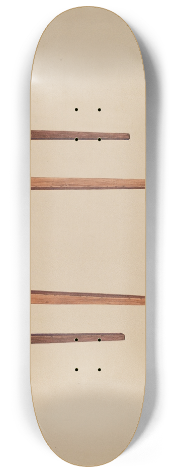 Georgine E. Mason - Half-round Table 8.25 inch art skate deck