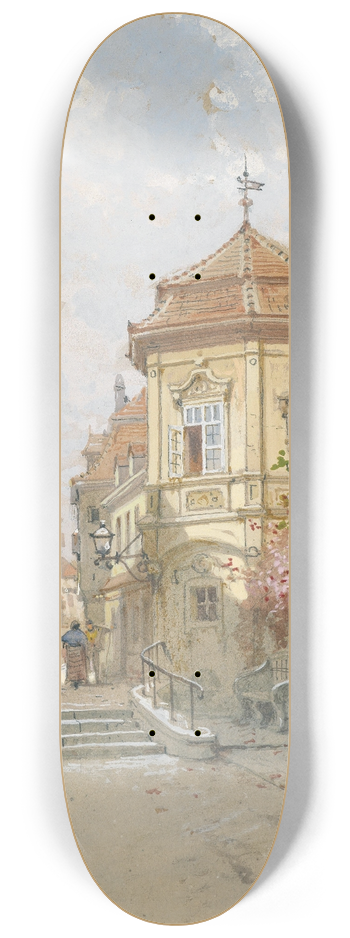 Georg Janny - Kleines Stadtpalais 8.25 inch art skate deck