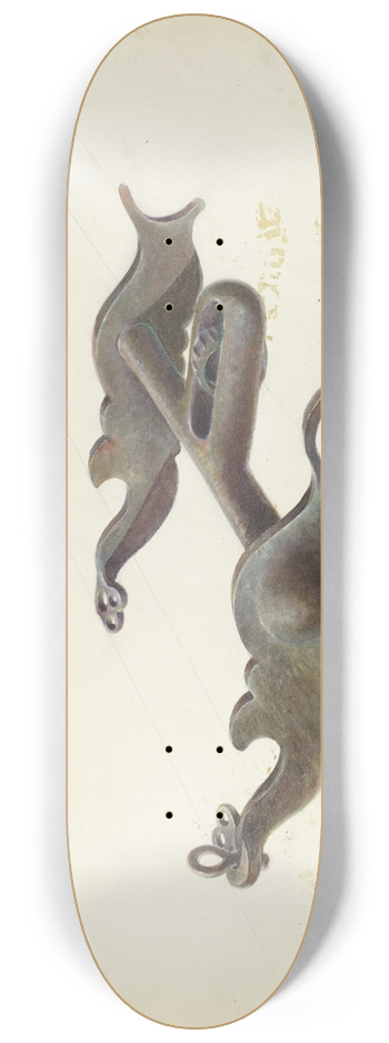 Gerald Transpota - Wrought Iron Bit 8.25 inch art skate deck