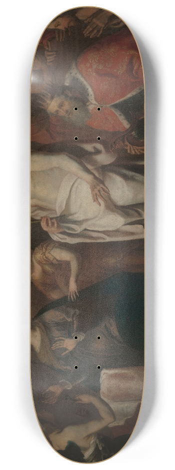 Gerard Seghers - Christ Returning from Purgatory 8.25 inch art skate deck