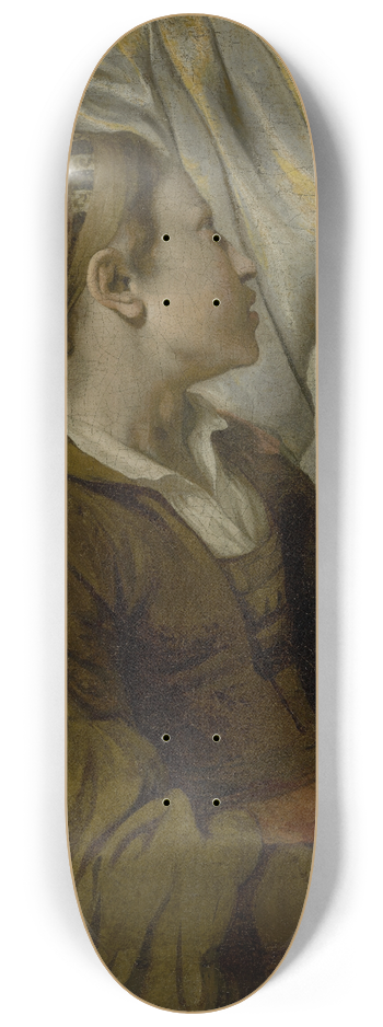 Gerbrand van den Eeckhout - Hagar Weeping 8.25 inch art skate deck