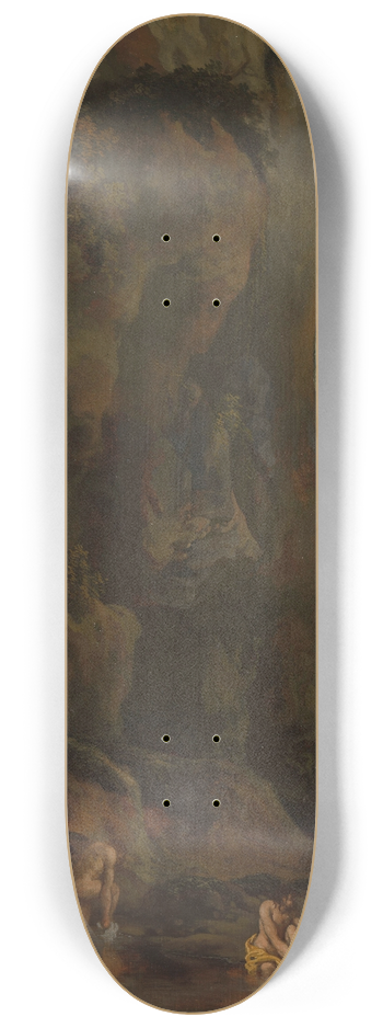 Gerbrand van den Eeckhout - Men Bathing 8.25 inch art skate deck