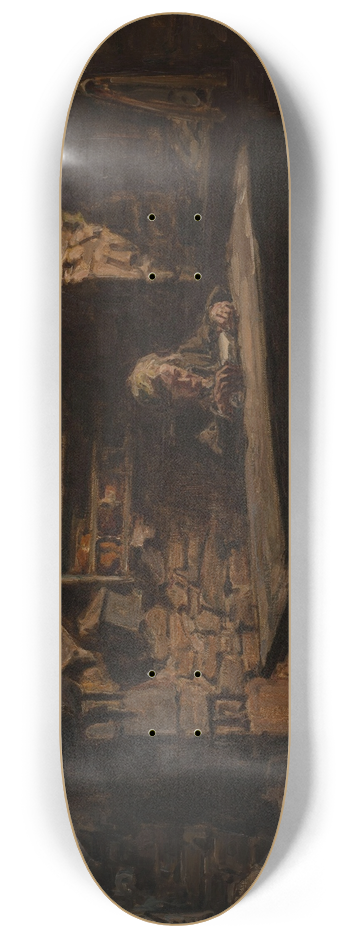 Germain David-Nillet - Intrieur breton 8.25 inch art skate deck