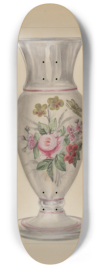 Gertrude Lemberg - Vase 8.25 inch art skate deck