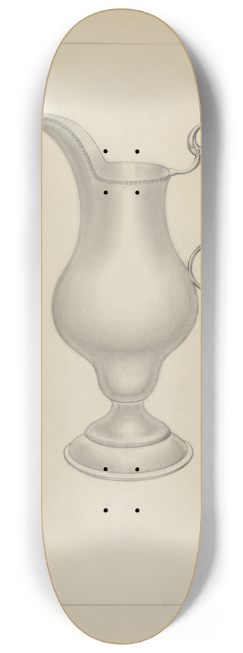Giacinto Capelli - Silver Creamer 8.25 inch art skate deck