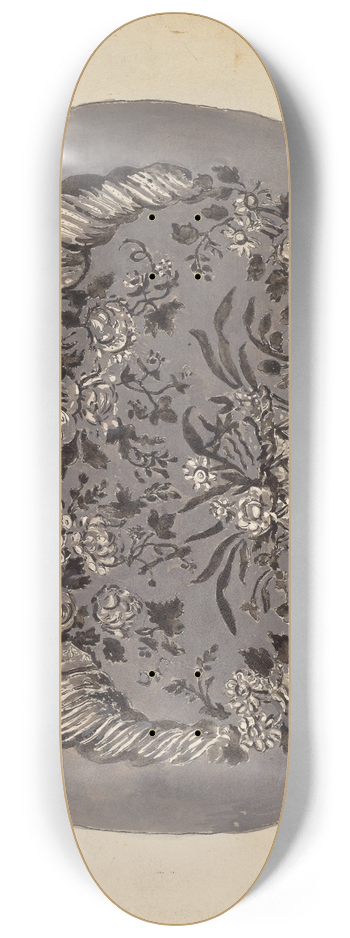 Gilbert Sackerman - Bandbox Cover 8.25 inch art skate deck