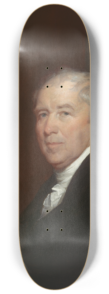 Gilbert Stuart - Benjamin Tappan 8.25 inch art skate deck