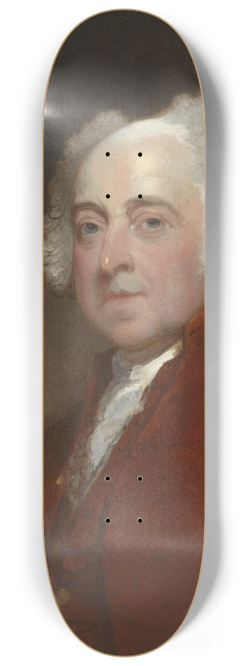 Gilbert Stuart - John Adams 8.25 inch art skate deck