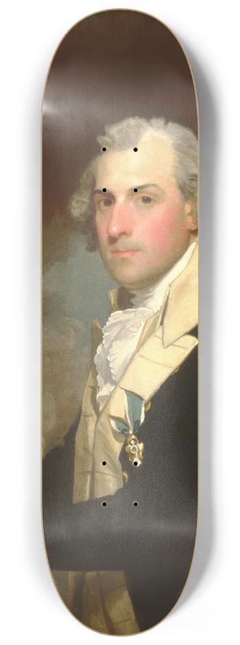 Gilbert Stuart - Matthew Clarkson 8.25 inch art skate deck