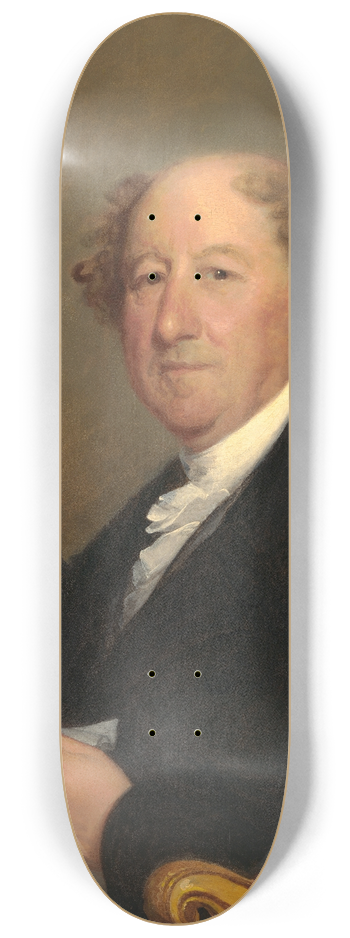 Gilbert Stuart - Rufus King 8.25 inch art skate deck