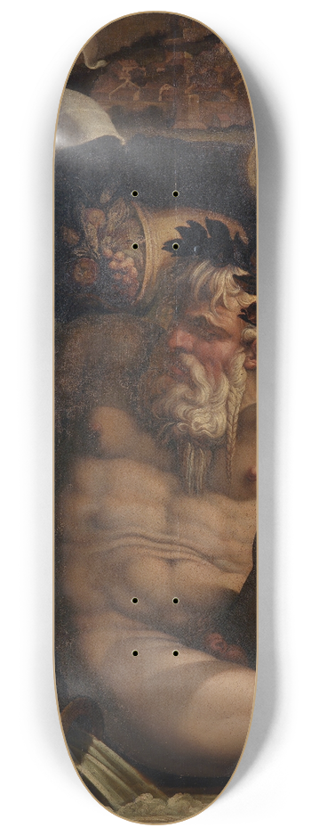 Giorgio Vasari - Allegory of Romagna 8.25 inch art skate deck