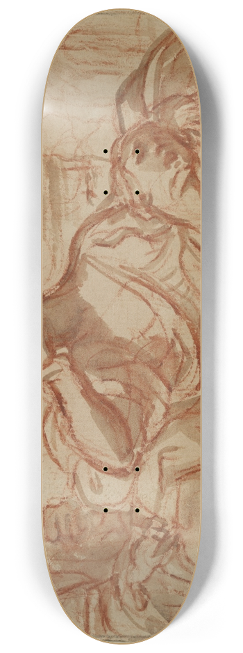 Giovanni Andrea Sirani - The VirginMourning 8.25 inch art skate deck