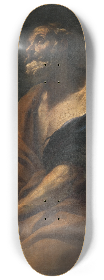 Giovanni Battista Beinaschi - Saint Peter 8.25 inch art skate deck
