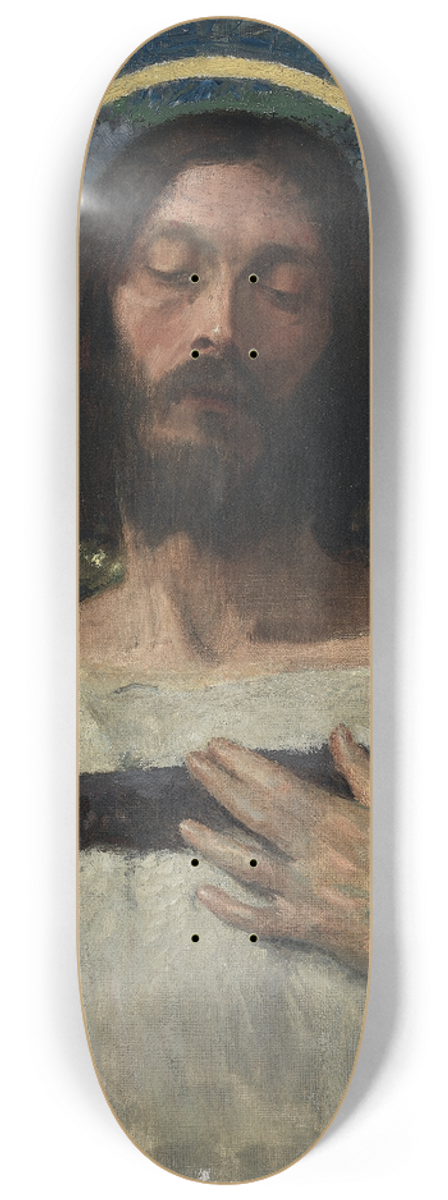 Gari Melchers - Christ 8.25 inch art skate deck