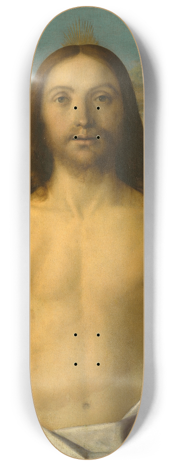 Giovanni Bellini - Christ Blessing 8.25 inch art skate deck