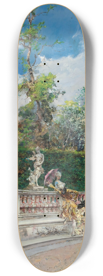 Giovanni Boldini - Les Dmes (Versailles) 8.25 inch art skate deck