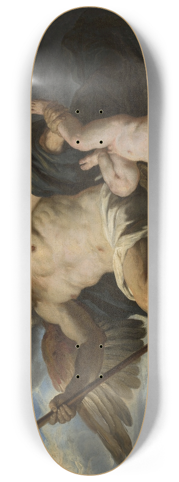 Giovanni Francesco Romanelli - Chronos 8.25 inch art skate deck