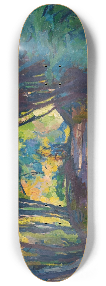Giovanni Giacometti - Waldweg 8.25 inch art skate deck