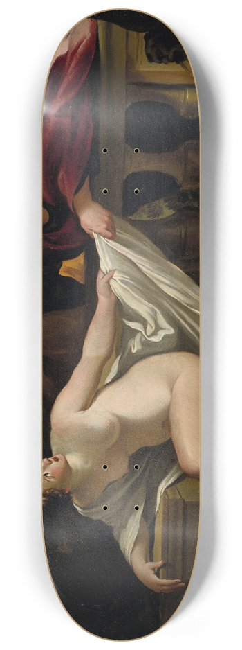 Giovanni Lanfranco - Susanna and the Elders 8.25 inch art skate deck