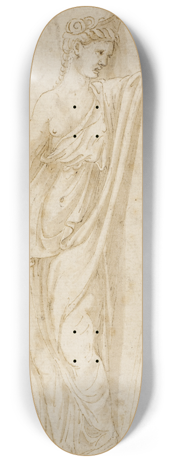 Giulio Romano - Athene 8.25 inch art skate deck
