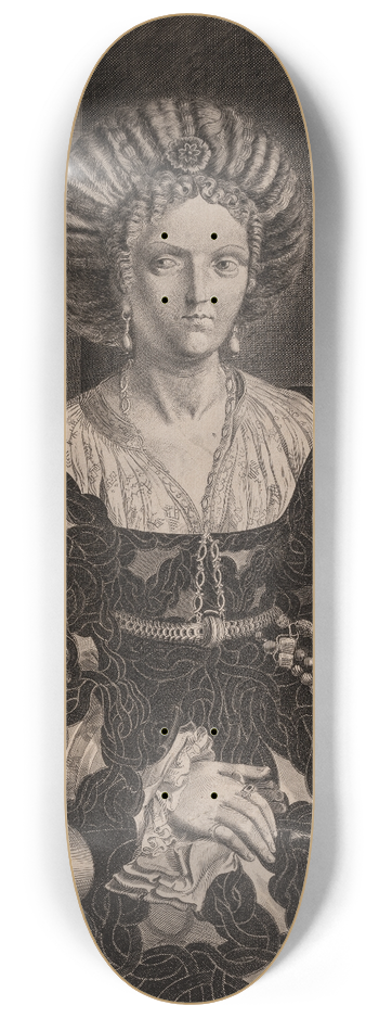 Giulio Romano - Isabella dEste 8.25 inch art skate deck