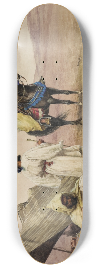 Giulio Rosati - Desert Nomads 8.25 inch art skate deck