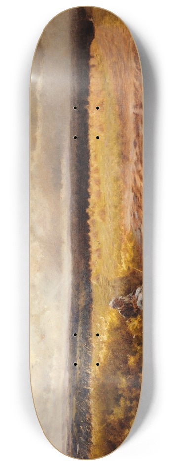 GiuseppeDe Nittis - La gardeuse doies 8.25 inch art skate deck