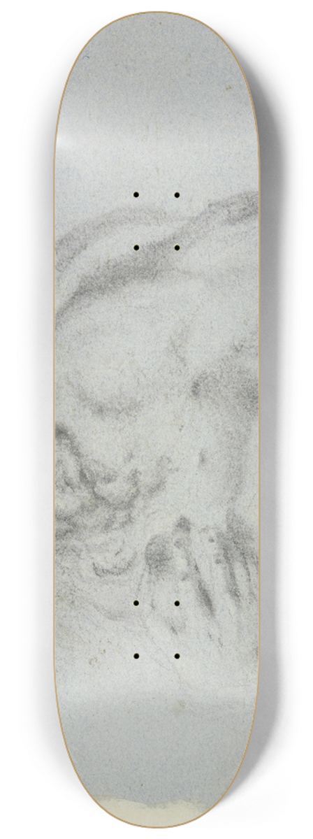 Gaspare Diziani - Heiliger Hieronymus (Fragment) 8.25 inch art skate deck