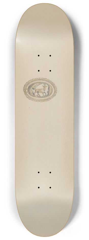 Gladys Cook - Brooch 8.25 inch art skate deck
