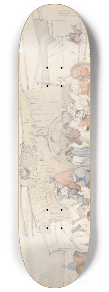 Godfrey Thomas Vigne - Tucumn, Argentina 8.25 inch art skate deck