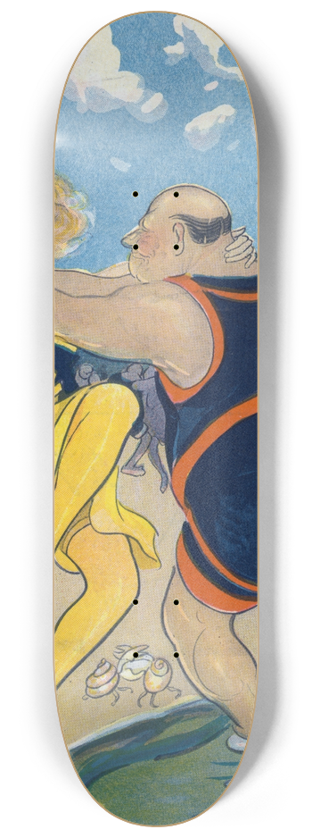 Gordon Ross - The grizzly bare 8.25 inch art skate deck
