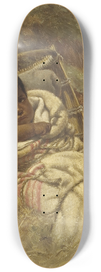 Grace Carpenter Hudson - Anxious Moments 8.25 inch art skate deck