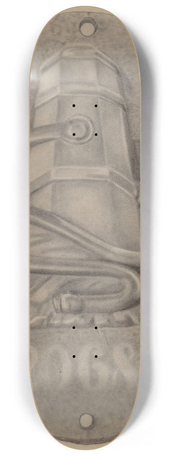Grace Halpin - Firemark 8.25 inch art skate deck