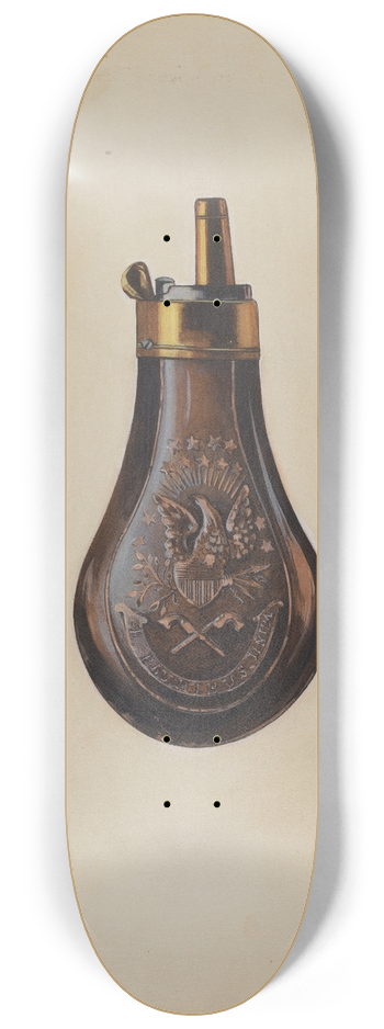 Grace Halpin - Powder Horn 8.25 inch art skate deck