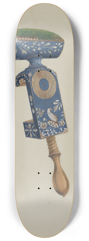 Grace Halpin - Table Pin Cushion 8.25 inch art skate deck