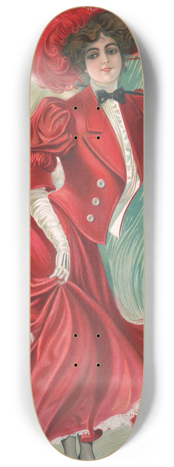 Gray Litho. Co - Laurette 8.25 inch art skate deck