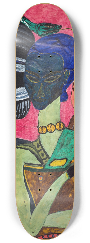 Gustaf Munch-Petersen - Den tavse fest 8.25 inch art skate deck