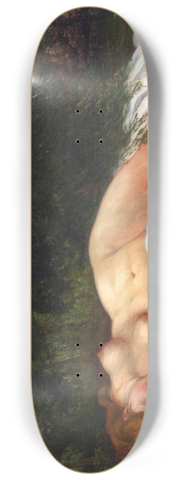 Gustave Courbet - Nu Couch 8.25 inch art skate deck