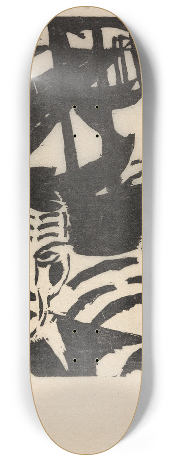 Gustave De Smet - Dutch Fishermen 8.25 inch art skate deck