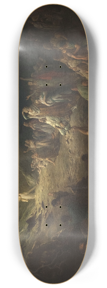 Gustave Dor - La Valle des larmes 8.25 inch art skate deck