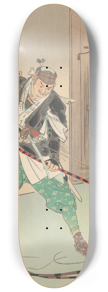 gata Gekk - Cutting the Bow Strings 8.25 inch art skate deck