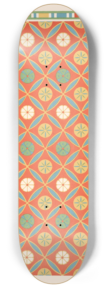Gustave Jquier - 48. Plafond du Tombeau de Nesi-pa-Noferher (n 68) 8.25 inch art skate deck