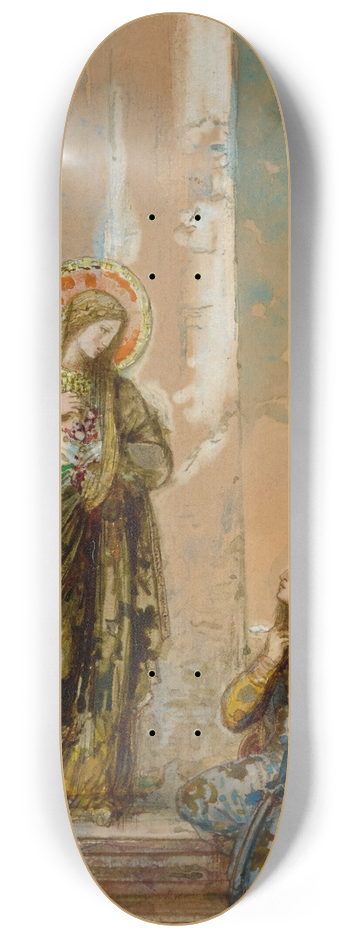 Gustave Moreau - La Sainte et le Pote 8.25 inch art skate deck