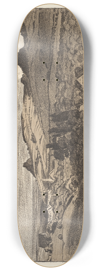 Gustav Kampmann - Im Hegau 8.25 inch art skate deck