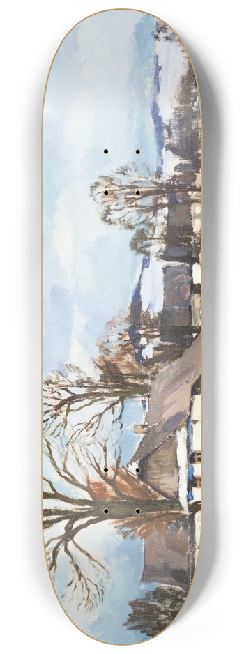 Gustav Macoun - Early Spring II 8.25 inch art skate deck